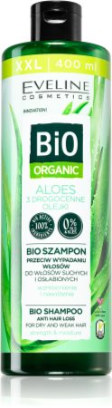 Eveline Cosmetics Bio Organic Natural Aloe Vera šampon proti izpadanju las z aloe vero