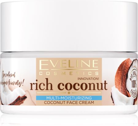Eveline Cosmetics Rich Coconut creme nutritivo rejuvenescedor com probióticos