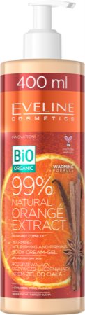 Eveline Cosmetics Bio Organic Natural Orange Extract hranjiva krema za učvršćivanje tijela sa zagrijavajućim učinkom