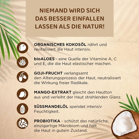 Eveline Cosmetics Rich Coconut Ultra Feuchtigkeit spendende Creme tagsüber und nachts