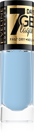 Eveline Cosmetics 7 Days Gel Laque Nail Enamel Geelküünelakk ilma UV / LED-lampide kasutamiseta