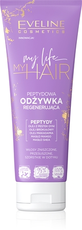 Eveline Cosmetics My Life My Hair mélyregeneráló kondicionáló peptidekkel