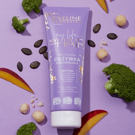 Eveline Cosmetics My Life My Hair mélyregeneráló kondicionáló peptidekkel