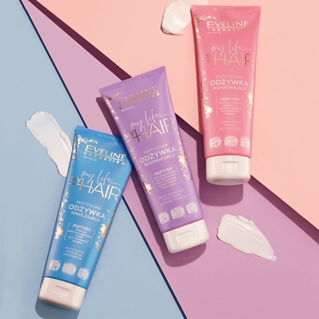Eveline Cosmetics My Life My Hair mélyregeneráló kondicionáló peptidekkel