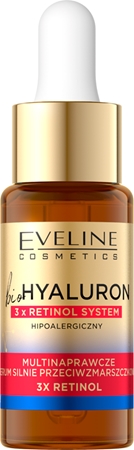 Eveline Cosmetics Bio Hyaluron 3x Retinol System noční sérum proti vráskám
