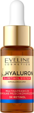 Eveline Cosmetics Bio Hyaluron 3x Retinol System sérum antirrugas de noite