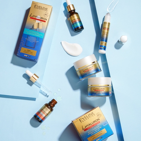 Eveline Cosmetics Bio Hyaluron 3x Retinol System füllendes Antifaltenserum