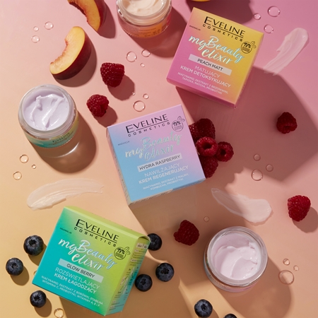 Eveline Cosmetics My Beauty Elixir Hydra Raspberry regenerační a hydratační krém