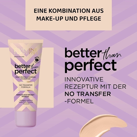 Eveline Cosmetics Better than Perfect deckendes Make-up mit feuchtigkeitsspendender Wirkung
