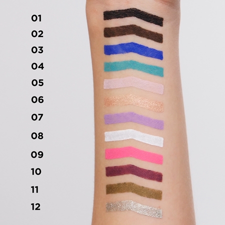 Eveline Cosmetics Variété vodeodolná gélová ceruzka na oči