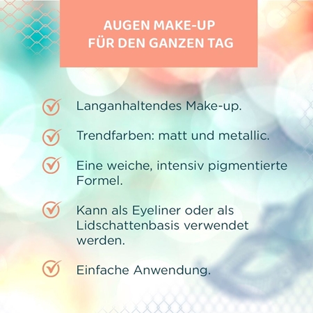 Eveline Cosmetics Variété wasserfester Gel-Stift für die Augen