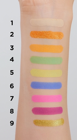 Eveline Cosmetics Look Up Neon Lime palette de fards à paupières