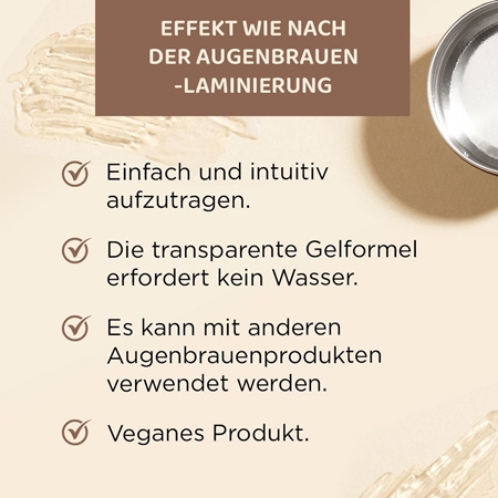 Eveline Cosmetics Brow & Go! Styling-Seife für die Augenbrauen