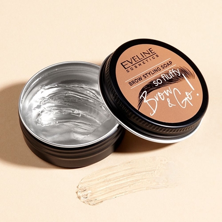 Eveline Cosmetics Brow & Go! Styling-Seife für die Augenbrauen
