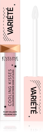 Eveline Cosmetics Variété Cooling Kisses Mitrinošs lūpu spīdums ar atvēsinošu efektu