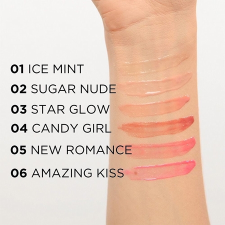 Eveline Cosmetics Variété Cooling Kisses Hydratisierendes Lipgloss mit kühlender Wirkung