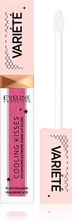 Eveline Cosmetics Variété Cooling Kisses hydratačný lesk na pery s chladivým účinkom