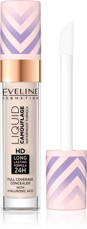 Eveline Cosmetics Liquid Camouflage voděodolný korektor s kyselinou hyaluronovou