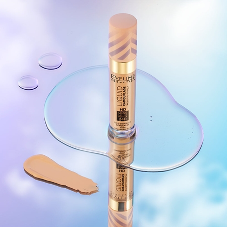 Eveline Cosmetics Liquid Camouflage wasserfester Korrektor mit Hyaluronsäure