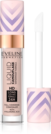 Eveline Cosmetics Liquid Camouflage correcteur waterproof à l'acide hyaluronique