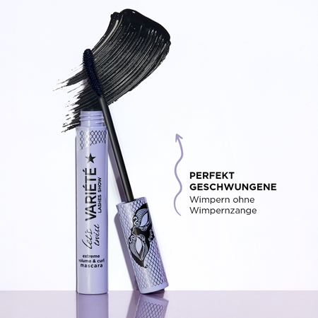 Eveline Cosmetics Variété Let's Twist Volumen-Mascara für geschwungene Wimpern