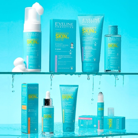 Eveline Cosmetics Perfect Skin .acne reinigendes und beruhigendes Gesichtswasser