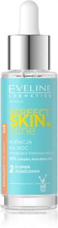 Eveline Cosmetics Perfect Skin .acne cuidado de noite intensivo contra imperfeições de pele acneica