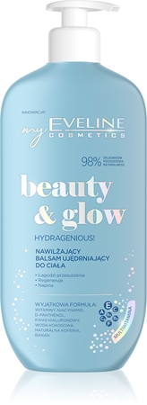 Eveline Cosmetics Beauty & Glow Hydragenious! kosteuttava ja kiinteyttävä vartalomaito