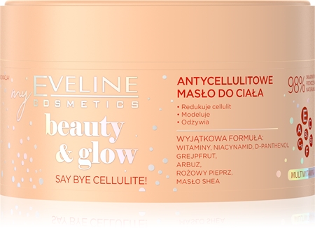 Eveline Cosmetics Beauty & Glow Say Bye Cellulite! burro rassodante corpo anticellulite