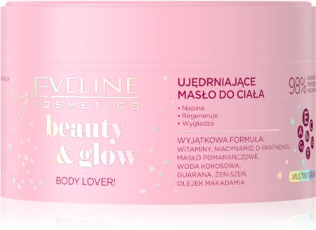 Eveline Cosmetics Beauty & Glow Body Lover! ujędrniające masło do ciała