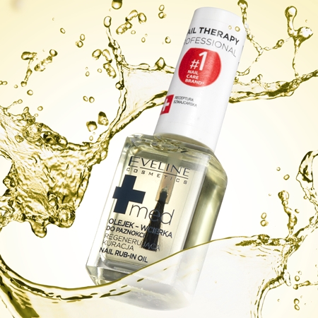 Eveline Cosmetics Nail Therapy Med+ nährendes Öl für die Nägel