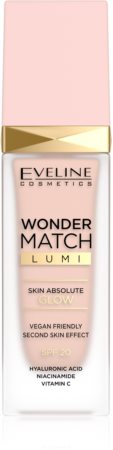 Eveline Cosmetics Wonder Match Lumi nawilżający podkład z efektem wygładzającym SPF 20