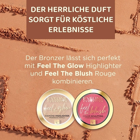 Eveline Cosmetics Feel The Bronze Bräunungs- und Konturpuder