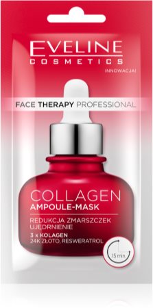 Eveline Cosmetics Face Therapy Collagen masca sub forma de crema pentru a restabili fermitatea pielii