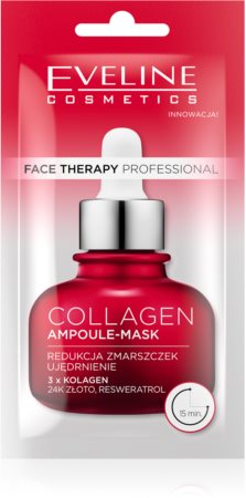 Eveline Cosmetics Face Therapy Collagen máscara cremosa para recuperar a firmeza da pele