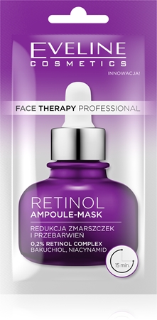 Eveline Cosmetics Face Therapy Retinol krémová maska proti prvním známkám stárnutí pleti