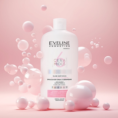 Eveline Cosmetics 6 Ceramides Körperemulsion für normale und trockene Haut
