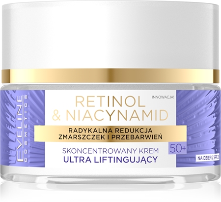 Eveline Cosmetics Retinol & Niacynamid creme de dia lifting 50+
