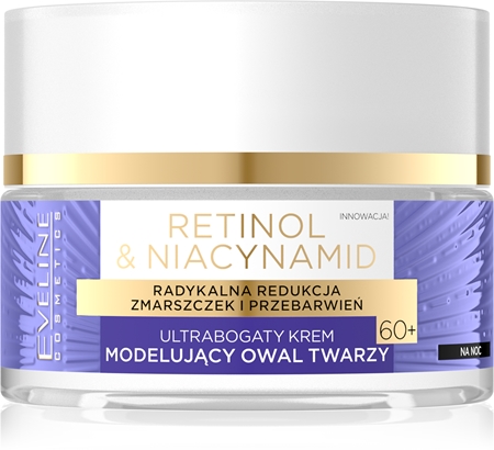 Eveline Cosmetics Retinol & Niacynamid crème de nuit rénovatrice intense 60+