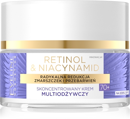 Eveline Cosmetics Retinol & Niacynamid crème de jour nourrissante 70+