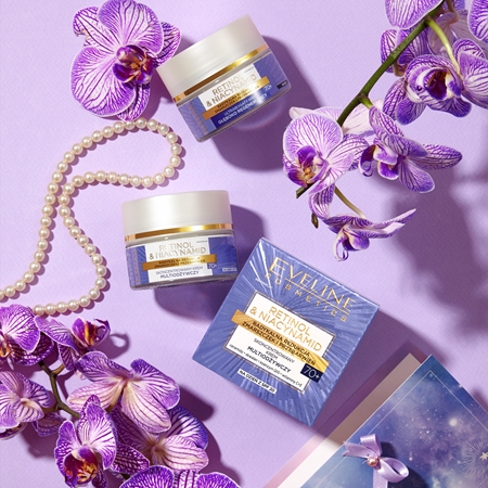 Eveline Cosmetics Retinol & Niacynamid hloubkově regenerační noční krém 70+