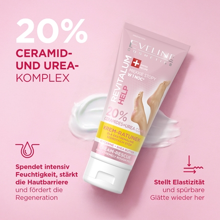 Eveline Cosmetics Revitalum regenerierende und hydratisierende Creme für Füße