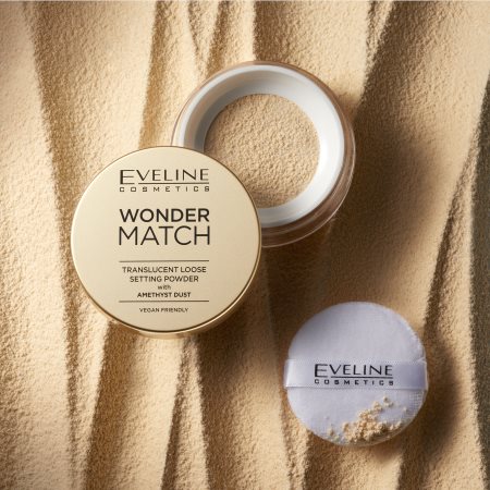 Eveline Cosmetics Wonder Match transparentni fiksacijski puder