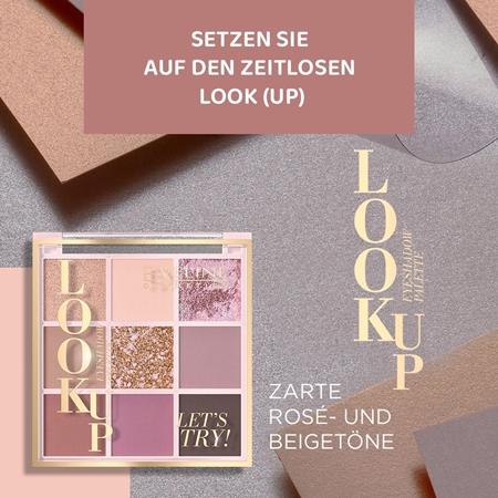 Eveline Cosmetics Look Up Let's Try! Lidschattenpalette
