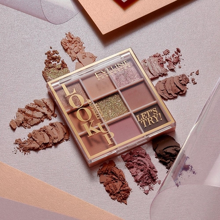 Eveline Cosmetics Look Up Let's Try! Lidschattenpalette