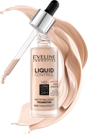 Eveline Cosmetics Liquid Control tekutý make-up s pipetou