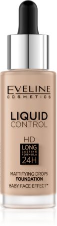 Eveline Cosmetics Liquid Control Flytande foundation Med pipett