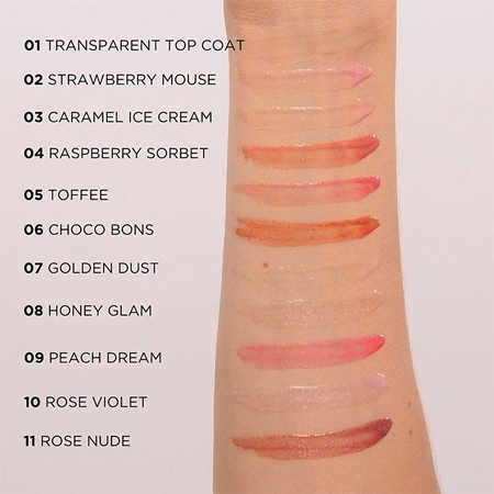 Eveline Cosmetics Diamond Glow Glitzer-Lipgloss mit Hyaluronsäure