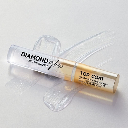 Eveline Cosmetics Diamond Glow Glitzer-Lipgloss mit Hyaluronsäure