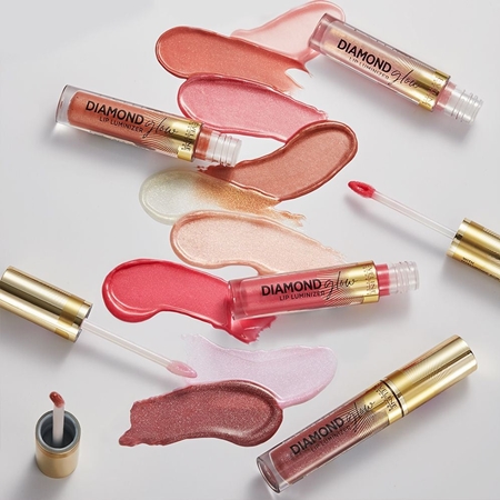 Eveline Cosmetics Diamond Glow Glitzer-Lipgloss mit Hyaluronsäure